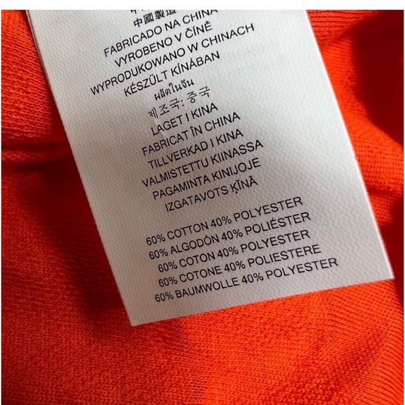 Michael Kors poppy orange ruffle tank size XL - Picture 8 of 8